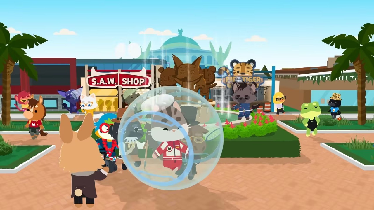 Steamで無料プレイ可能な可愛い系 64 人バトロワ『Super Animal Royale』大型アップデート配信!ストーリー追加&釣り・虫取りなどのスローライフ要素も登場